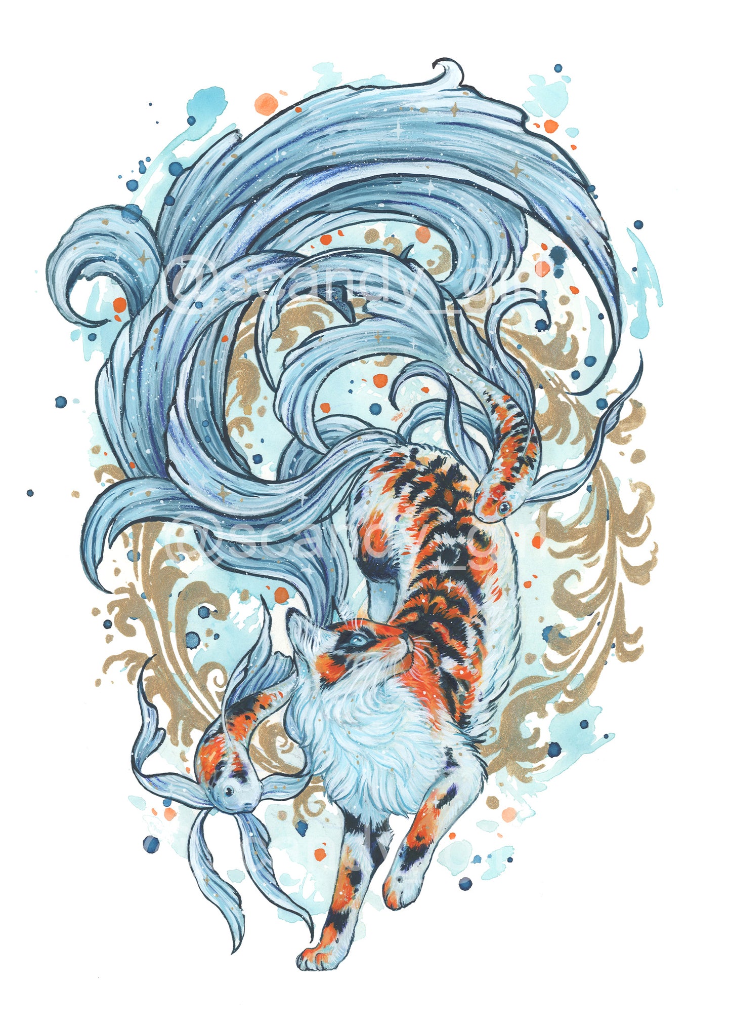 Cat Koifish PRINT