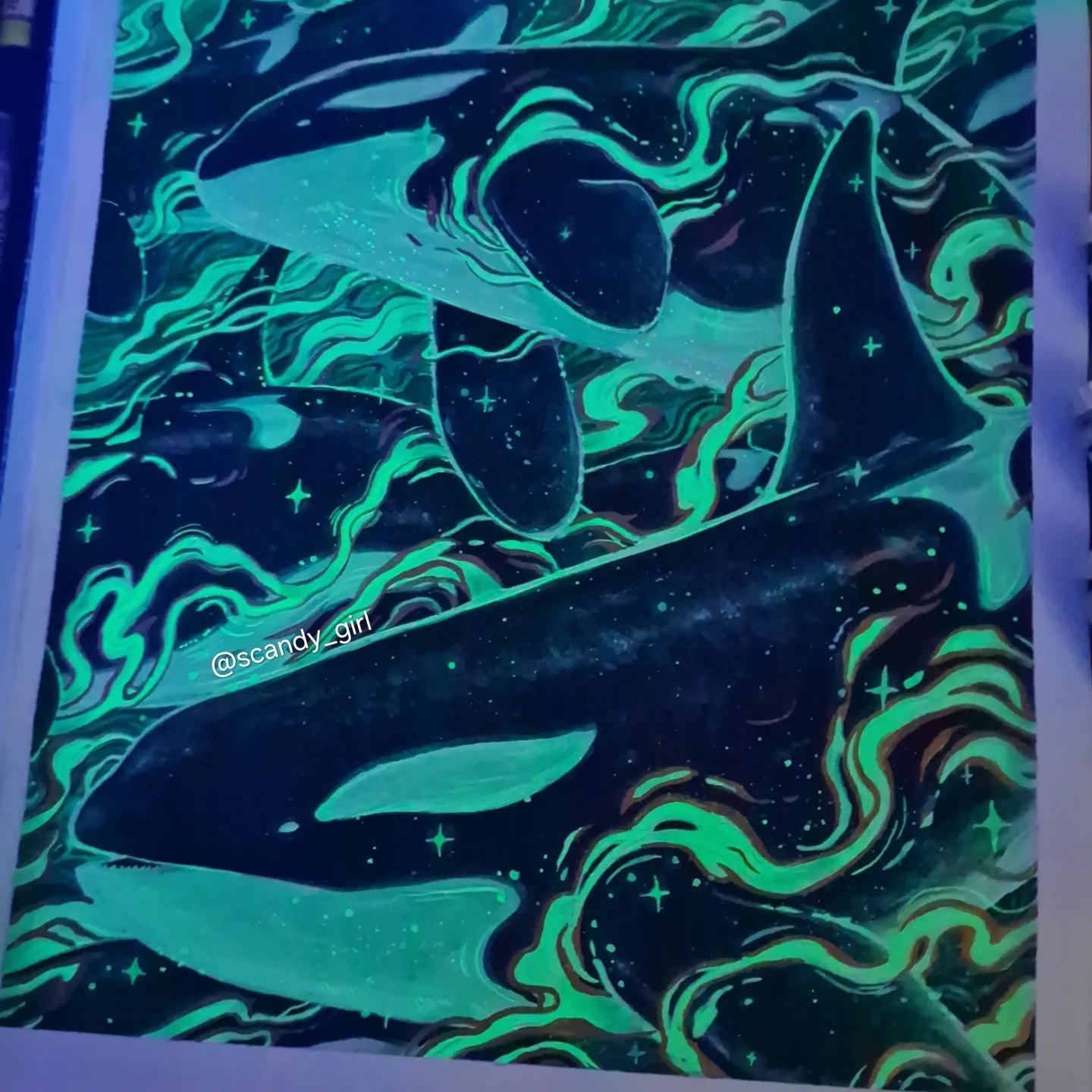 Aurora Orcas Original painting