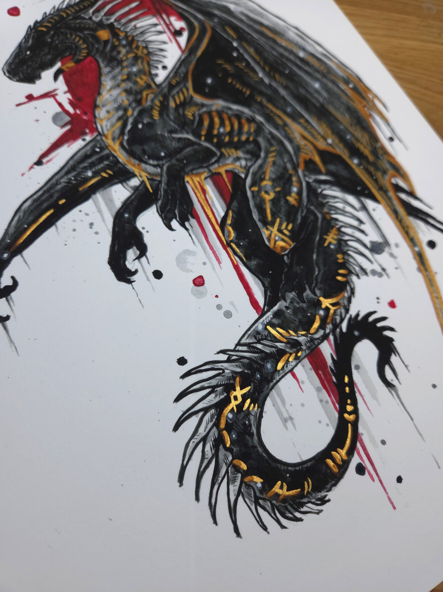 Mythtober Fafnir Print