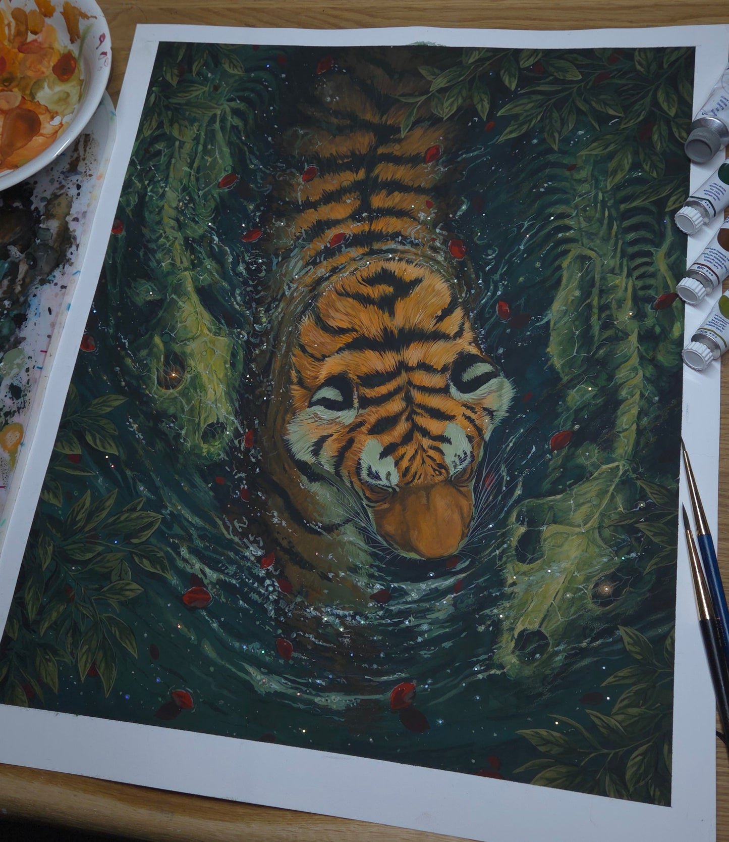 "Below The Surface" Original painting