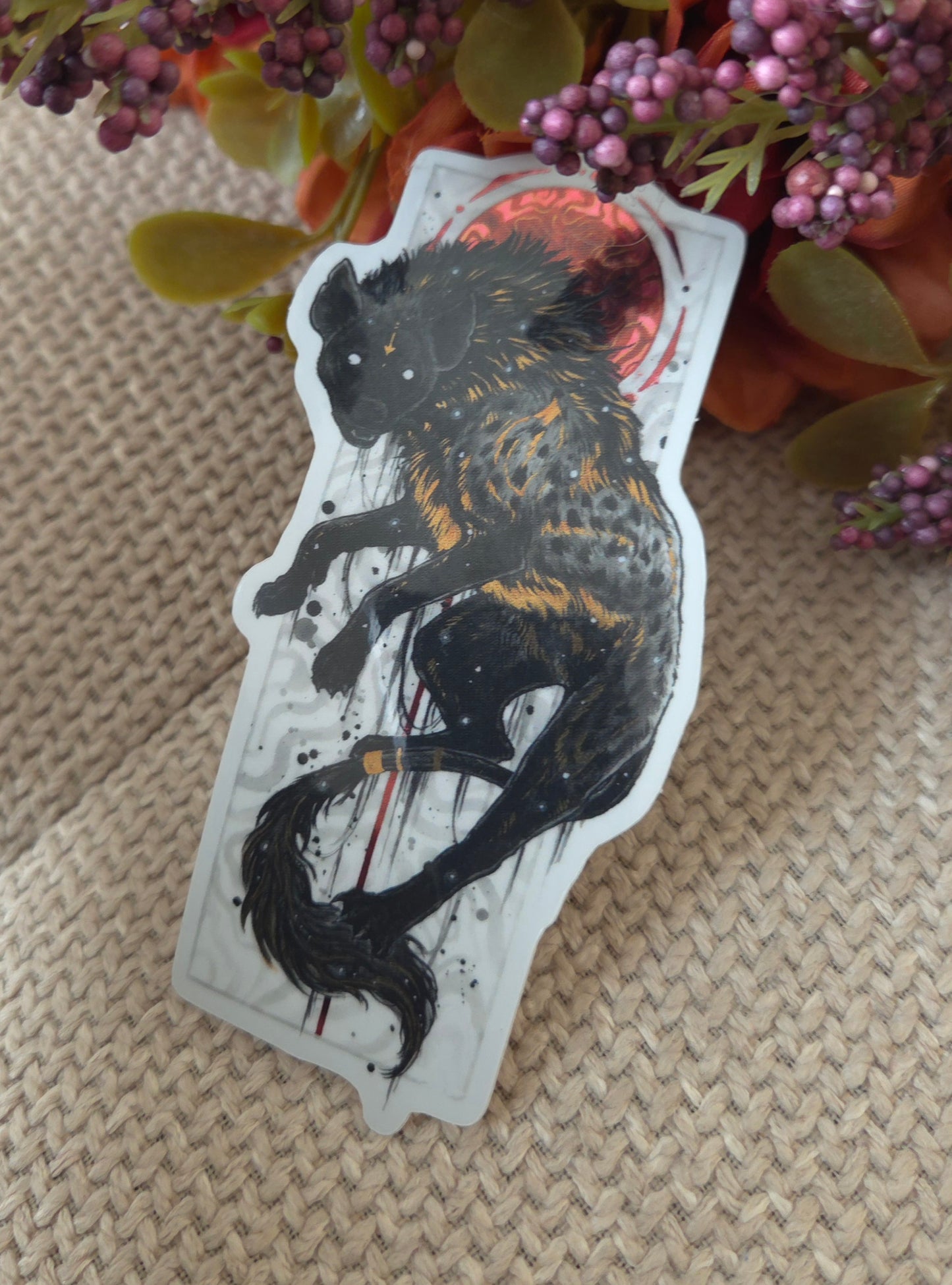 Crocotta Sticker