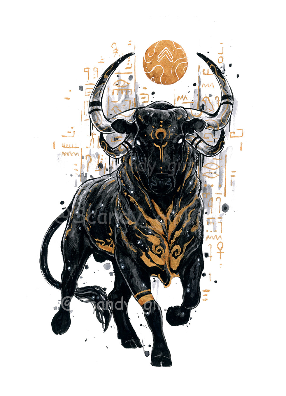 Mythtober Apis Print