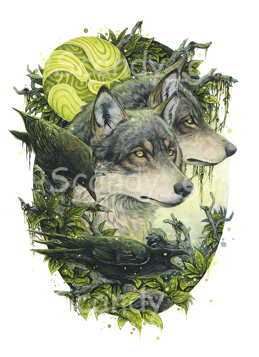 Raven Whisperers Print