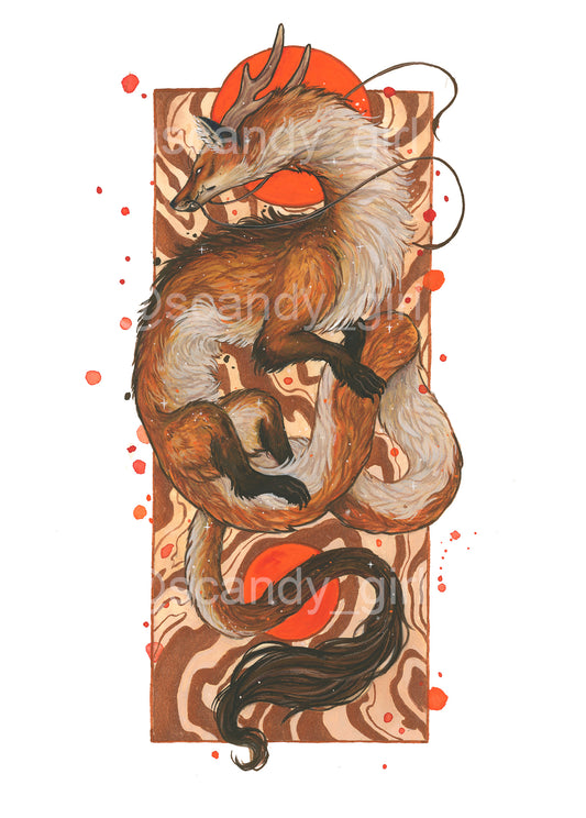 Fox Dragon PRINT