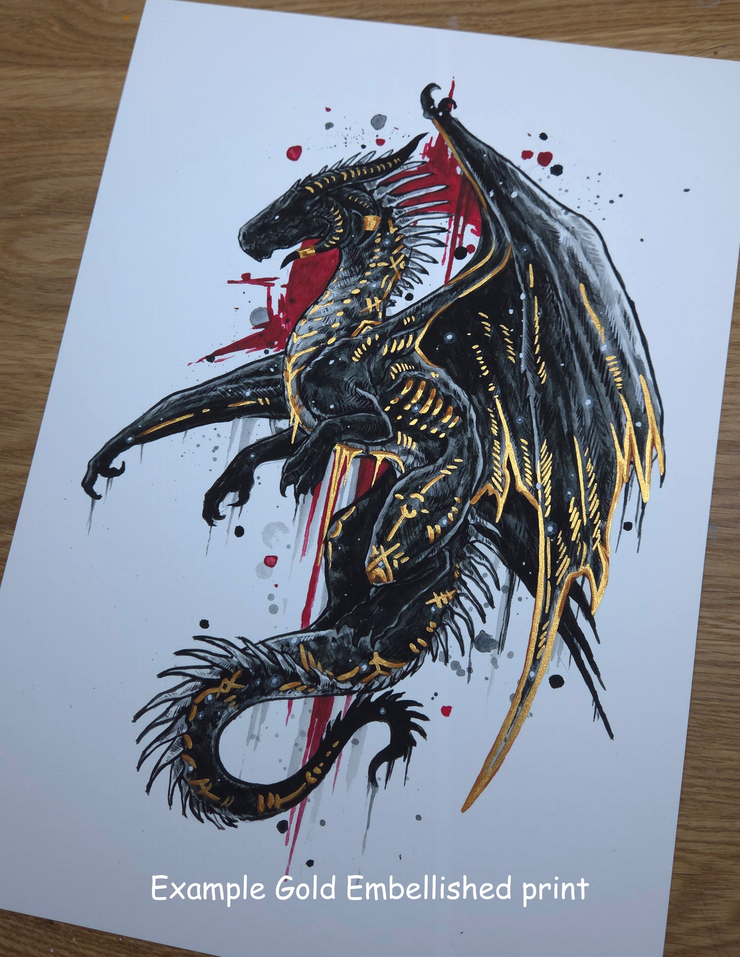Mythtober Fafnir Print