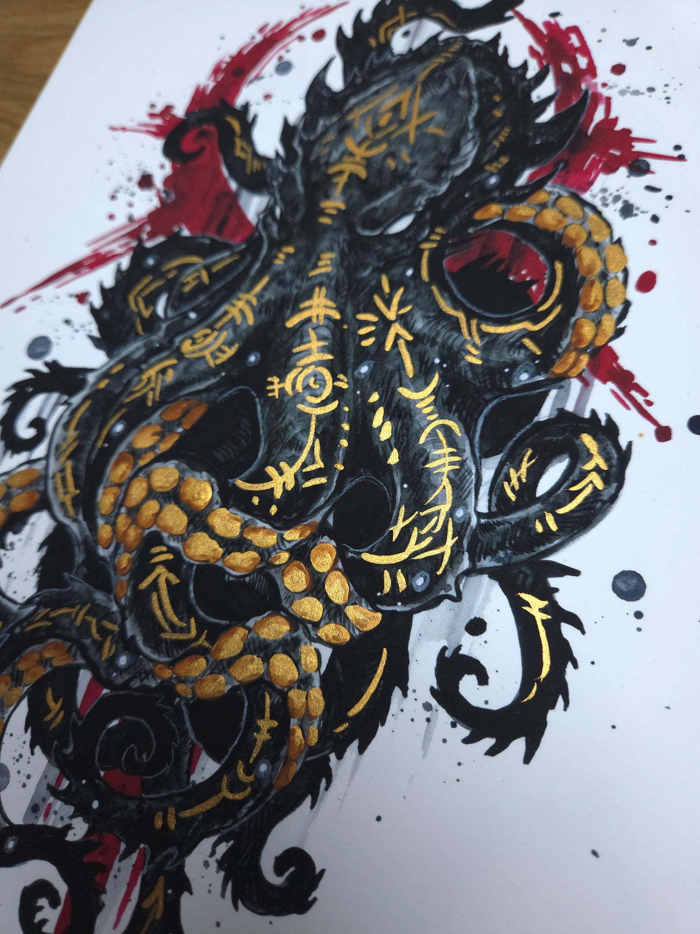 Mythtober Kraken Print