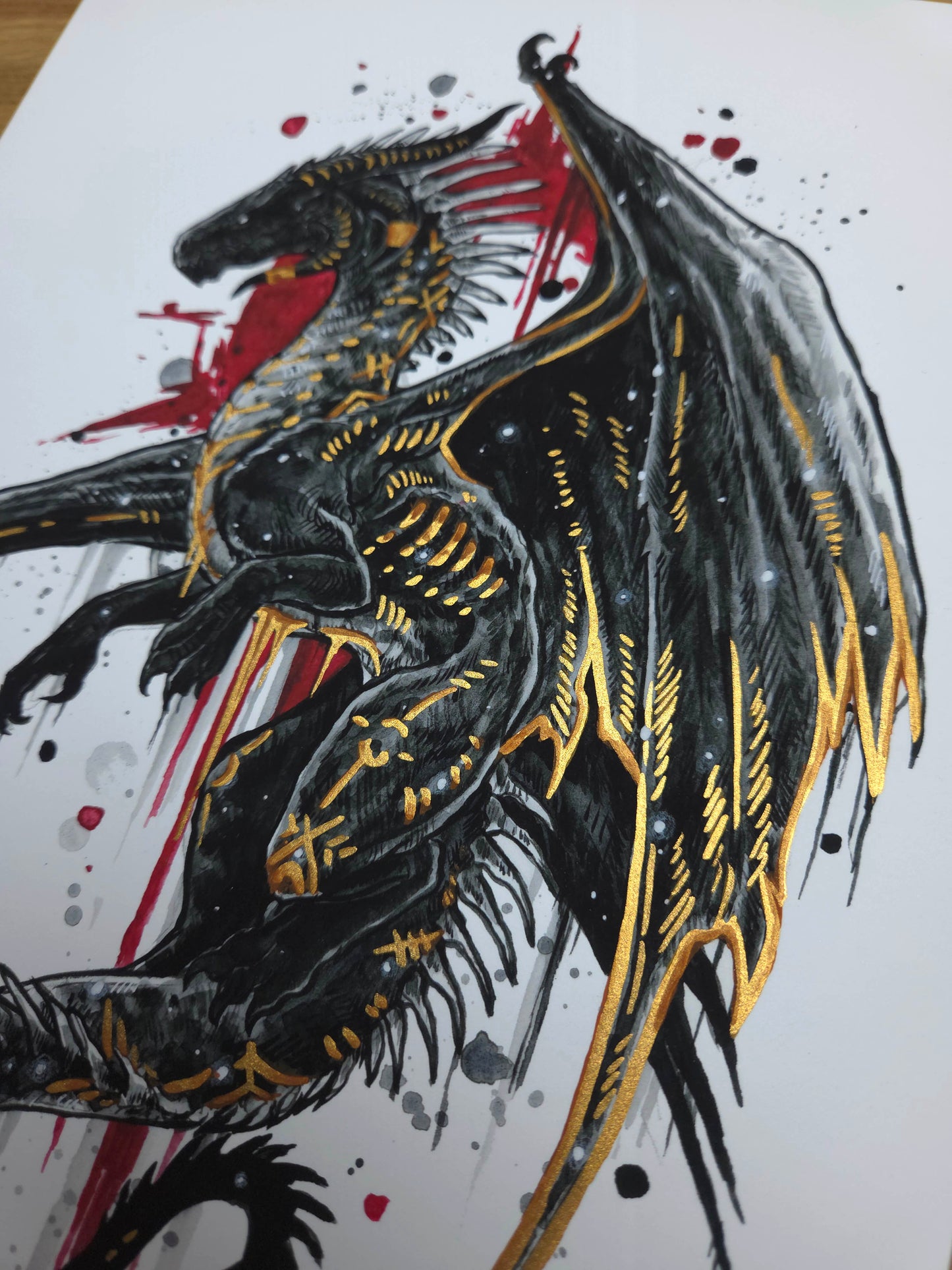 Mythtober Fafnir Print