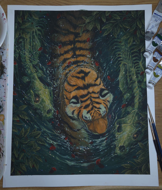 "Below The Surface" Original painting