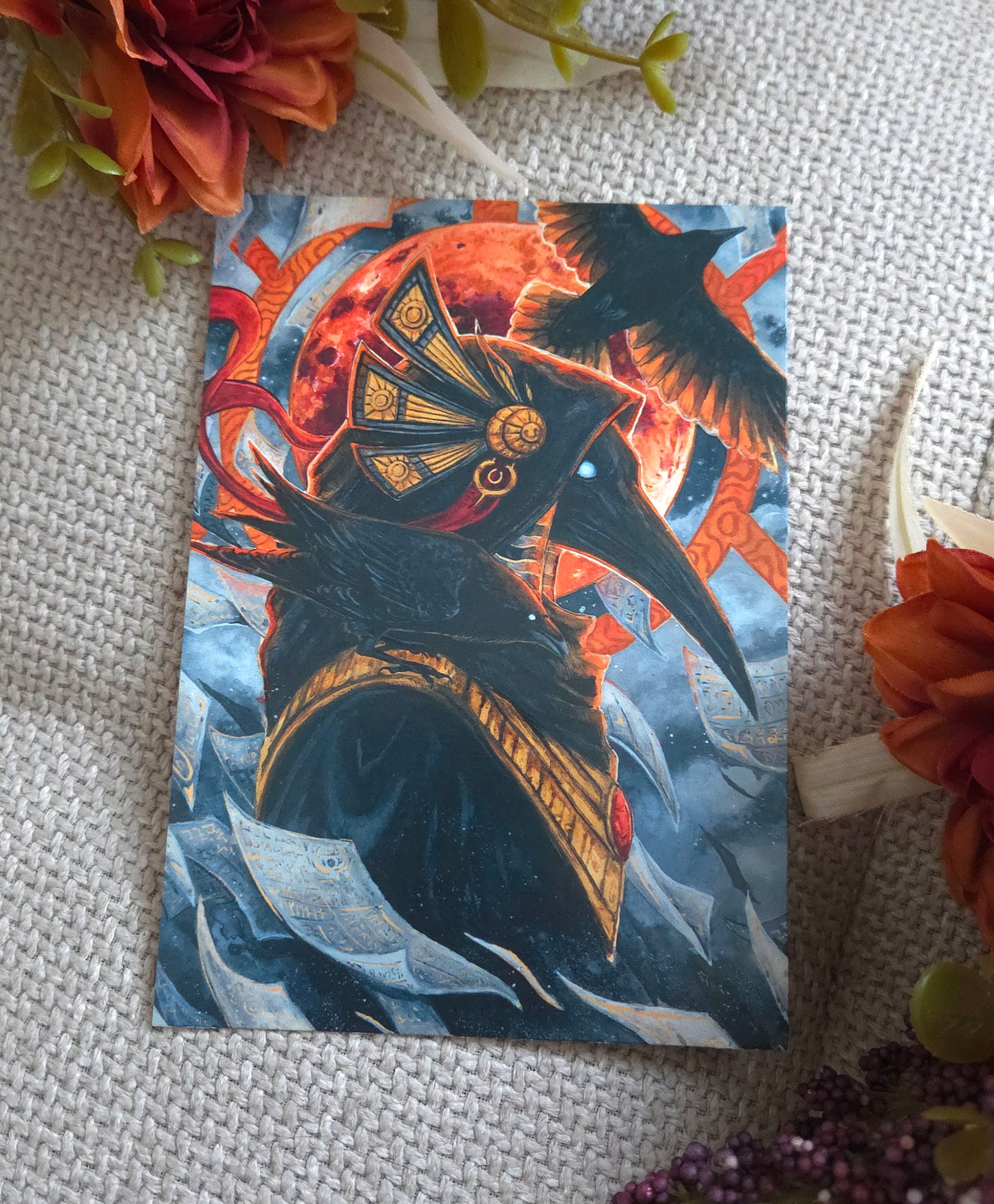 Thoth God Of Wisdom Postcard