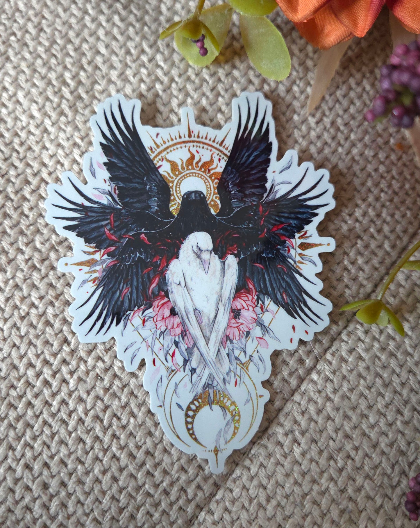 When Light meets Dark Sticker