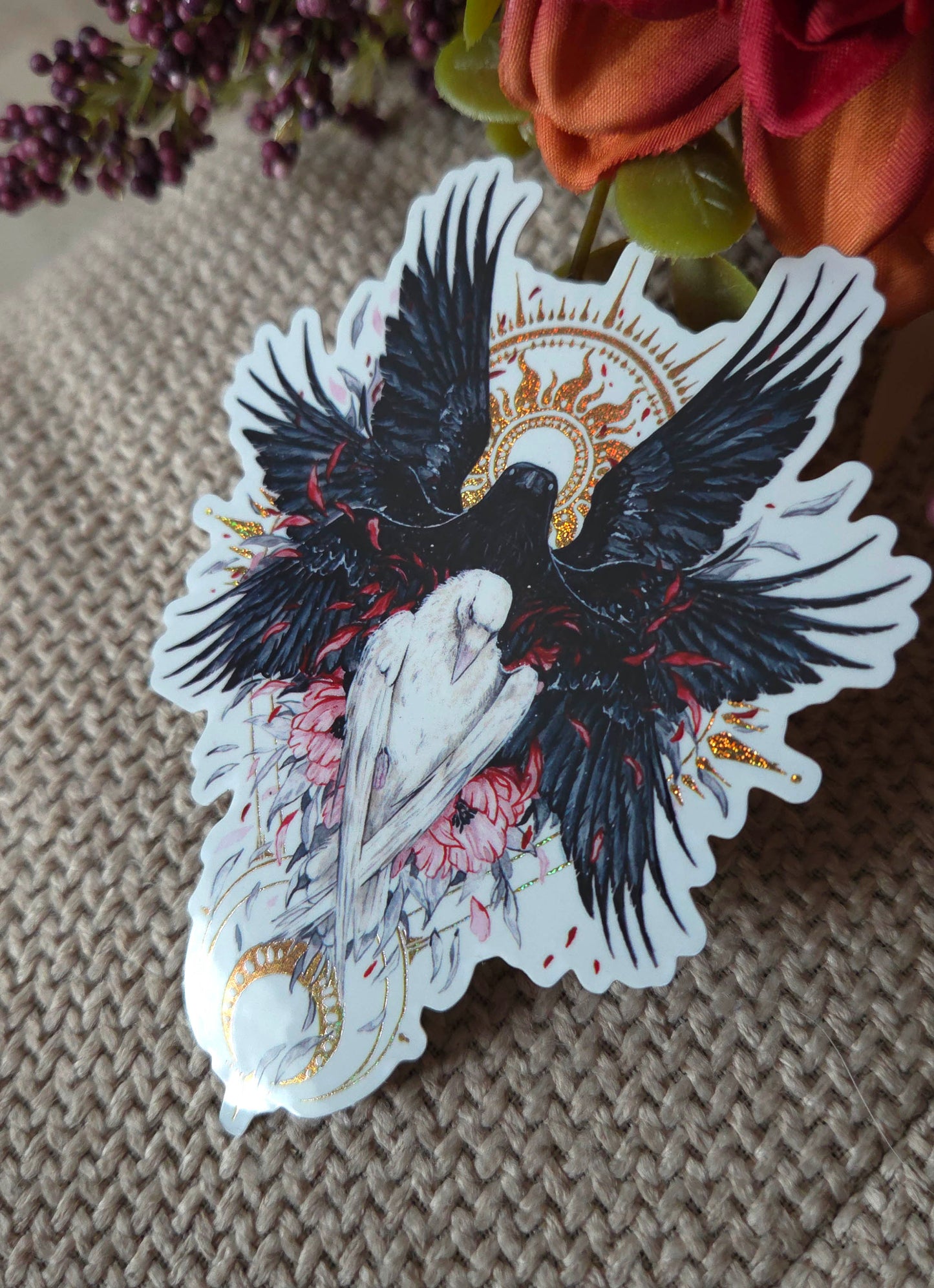 When Light meets Dark Sticker