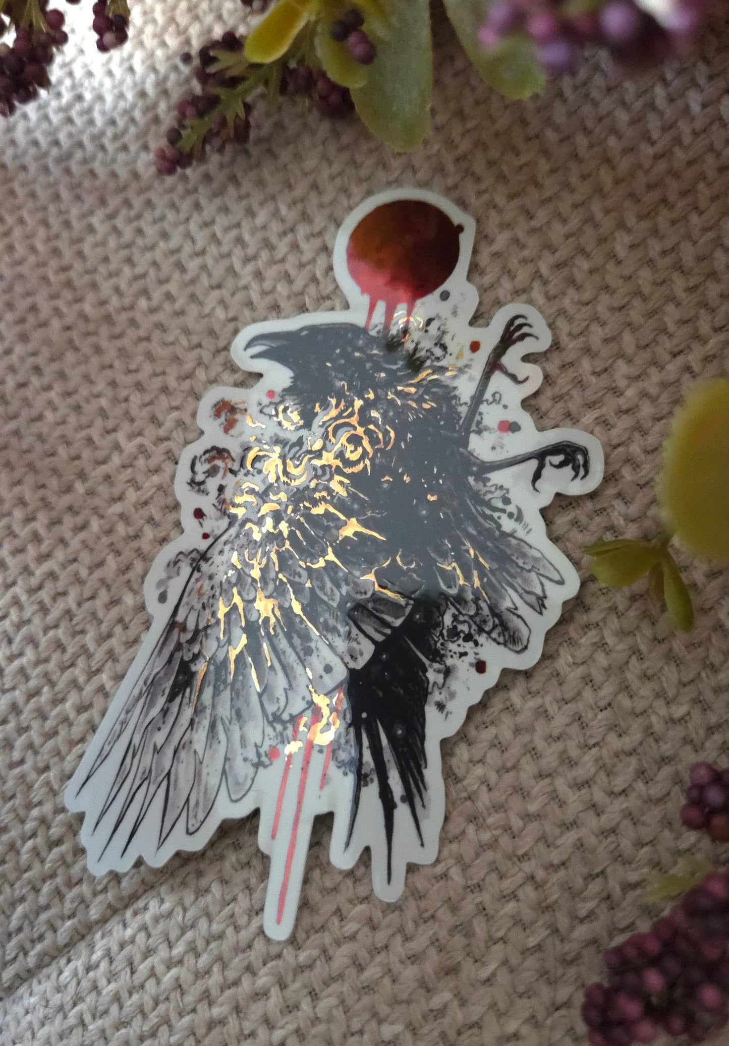 Apollos Raven Sticker