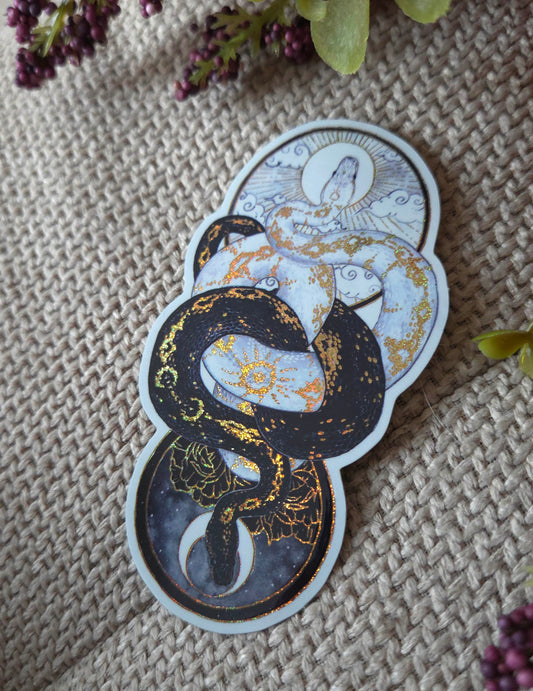 Sun and Moon Sticker