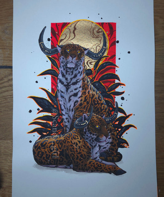 Onça-Boi Original painting