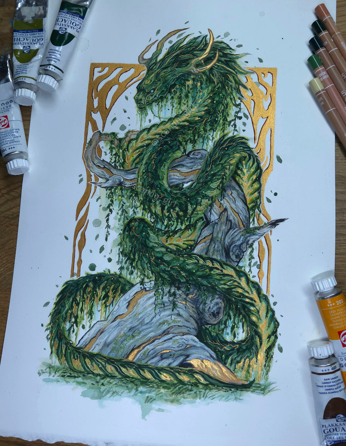 Ajatar - Original Painting