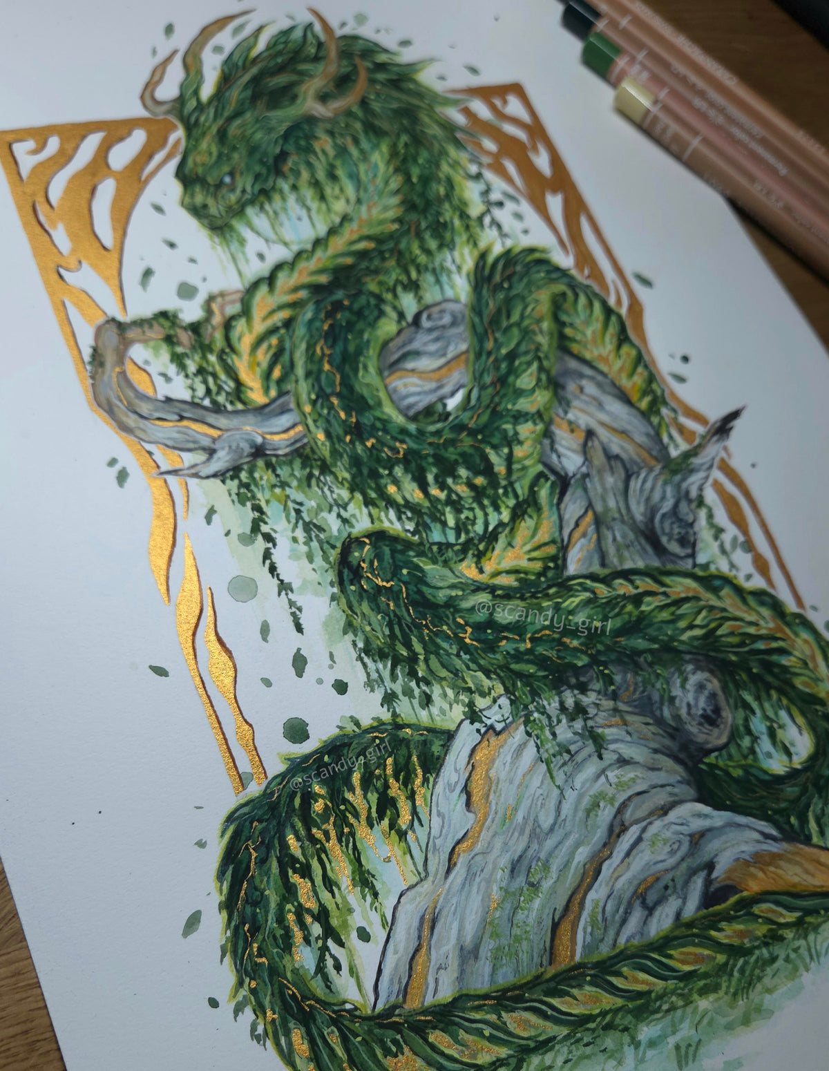 Ajatar - Original Painting