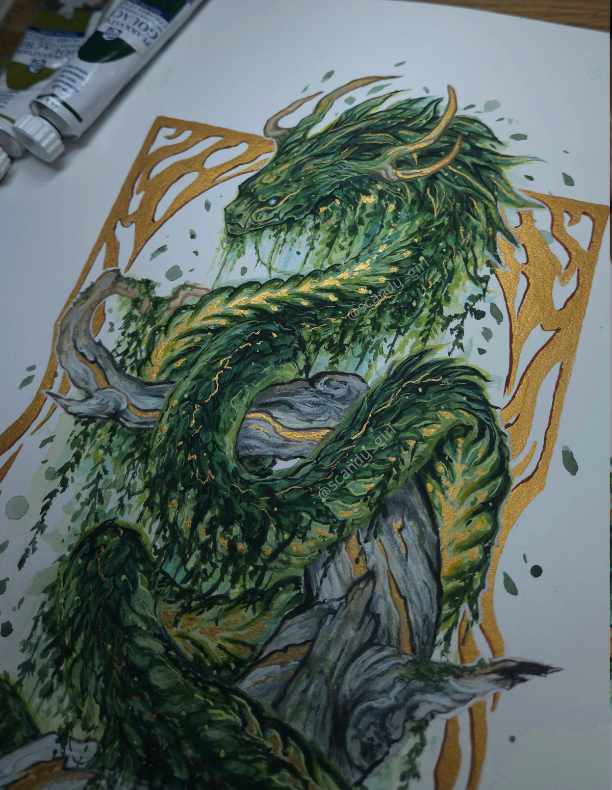 Ajatar - Original Painting