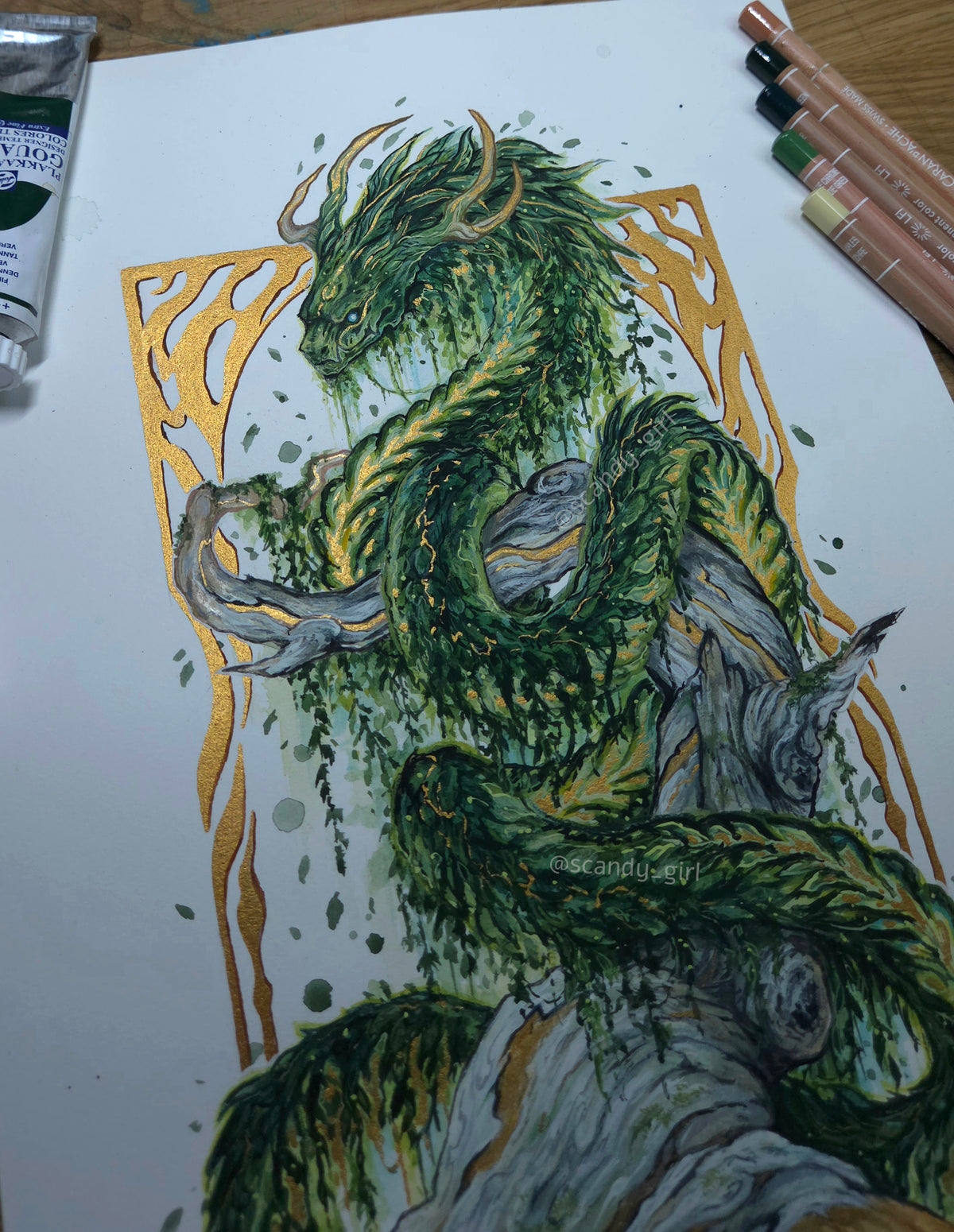 Ajatar - Original Painting