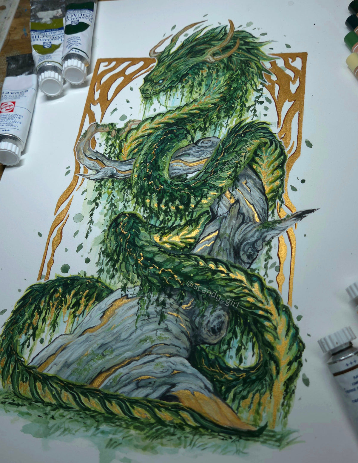 Ajatar - Original Painting