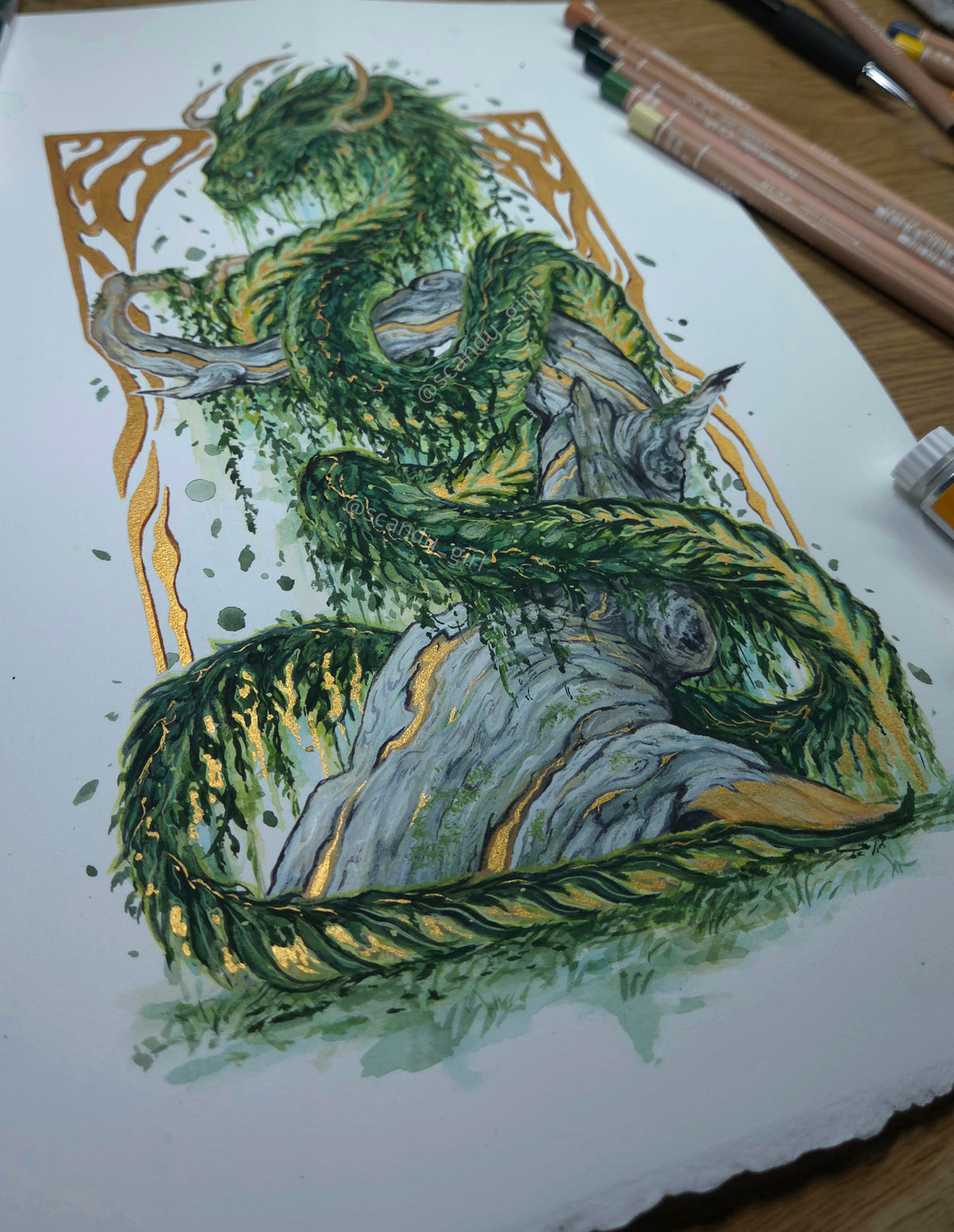 Ajatar - Original Painting