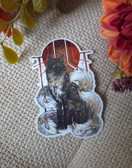 Kitsune Sticker