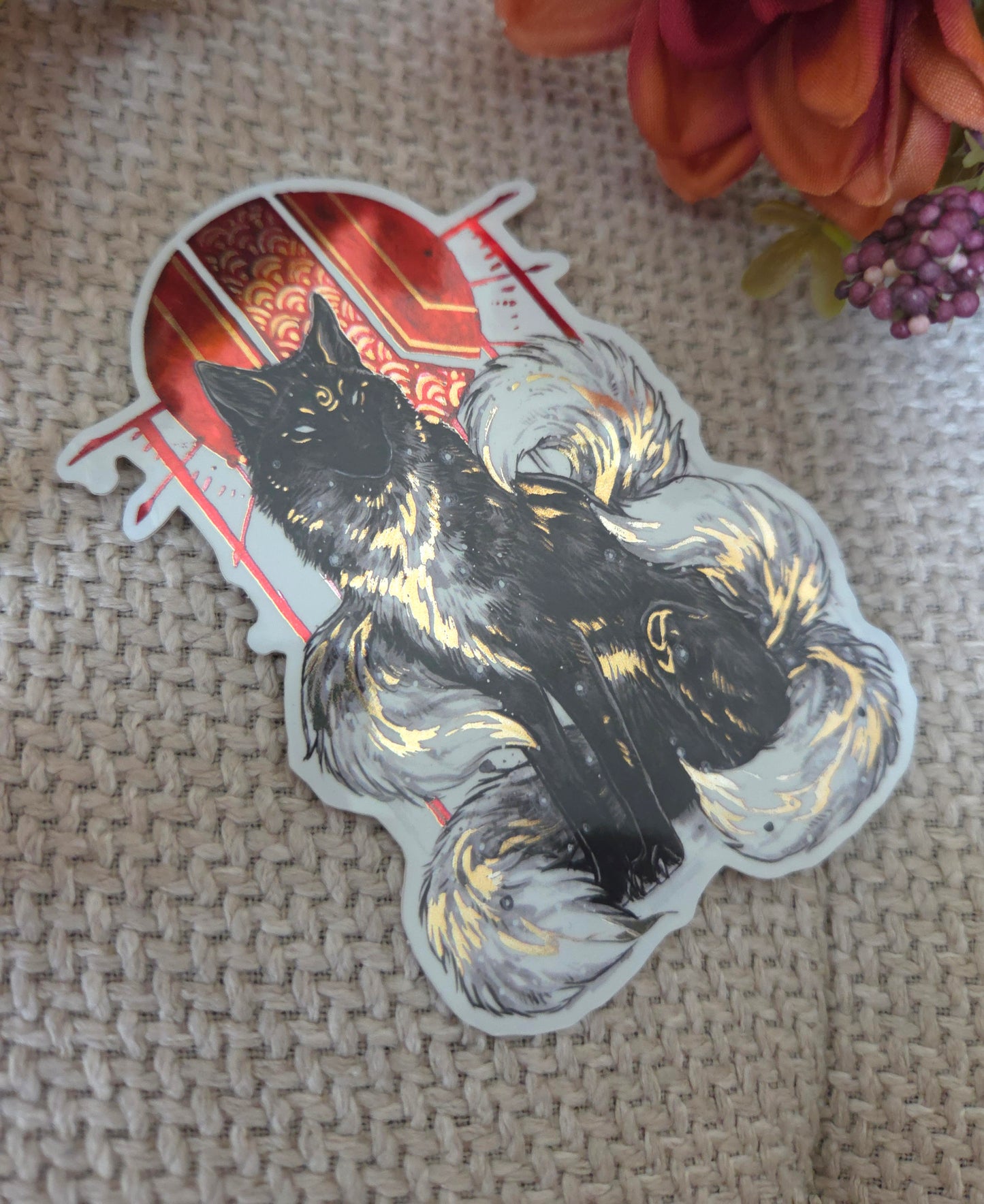 Kitsune Sticker