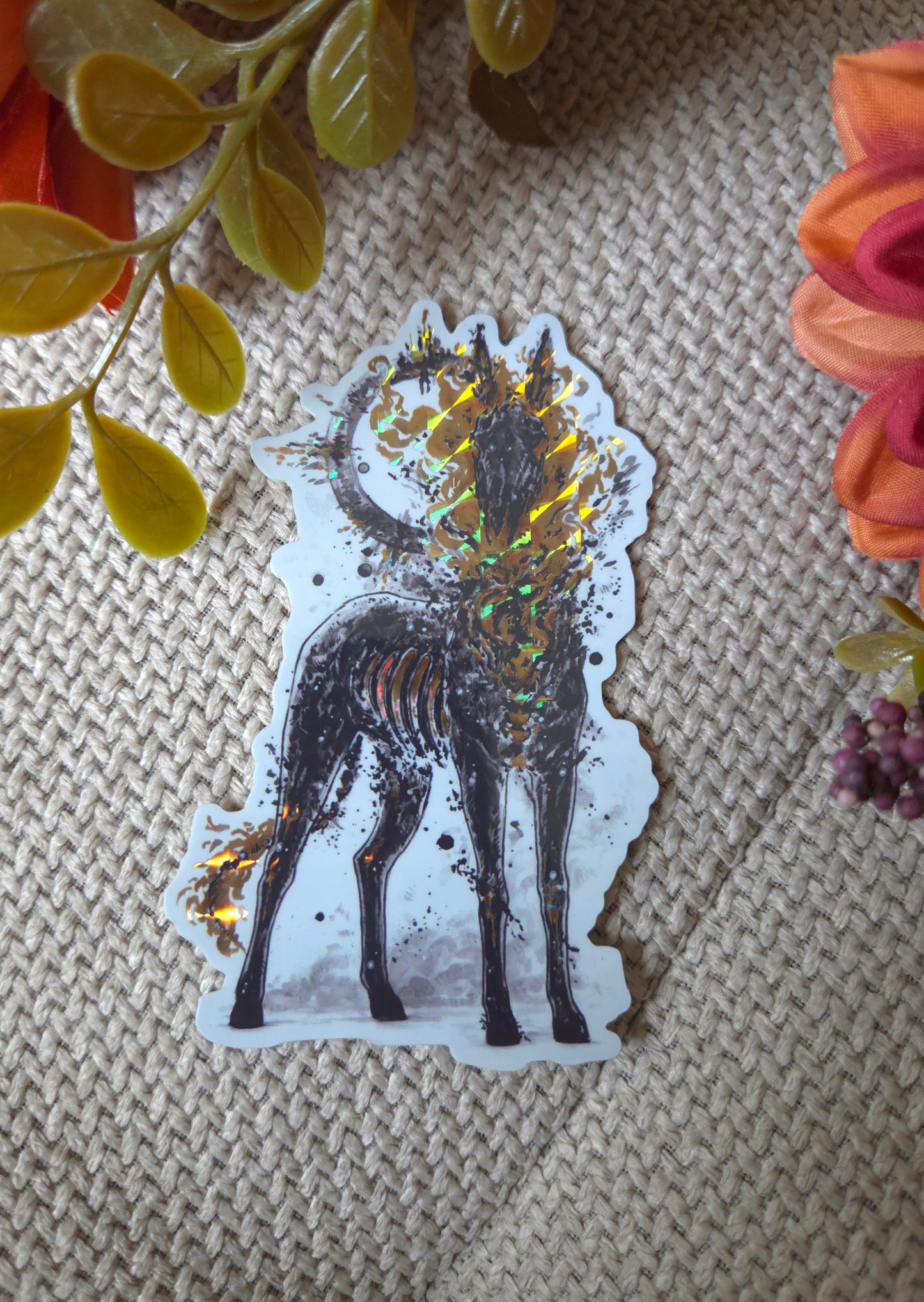 Headless Mule Sticker
