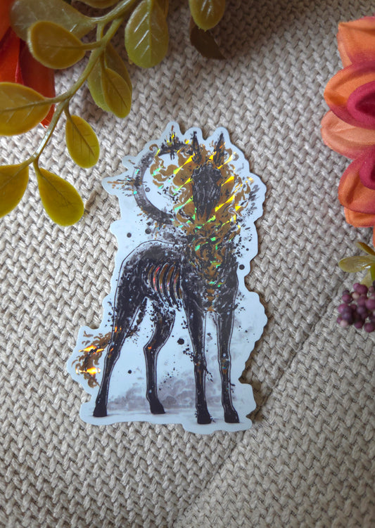 Headless Mule Sticker