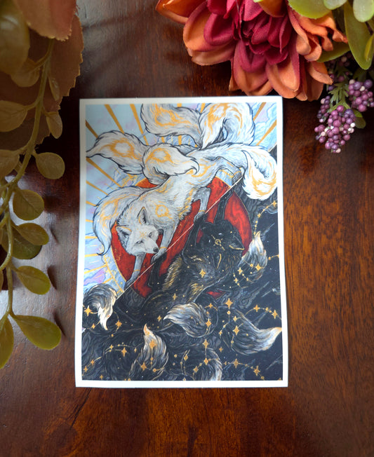 Ginko and Kinko BIG Sticker