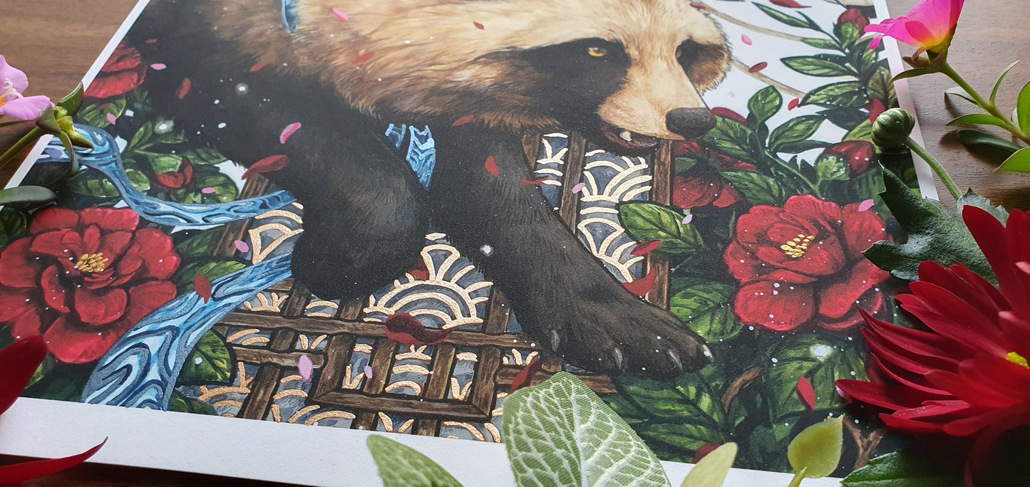 Tanuki Print