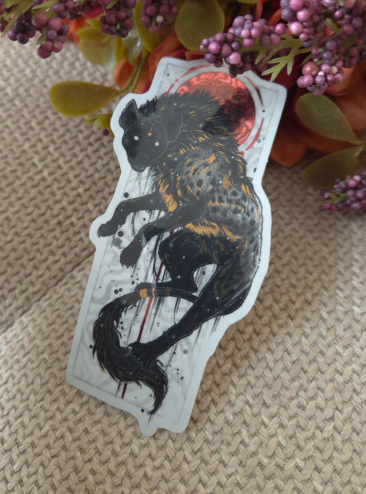 Crocotta Sticker