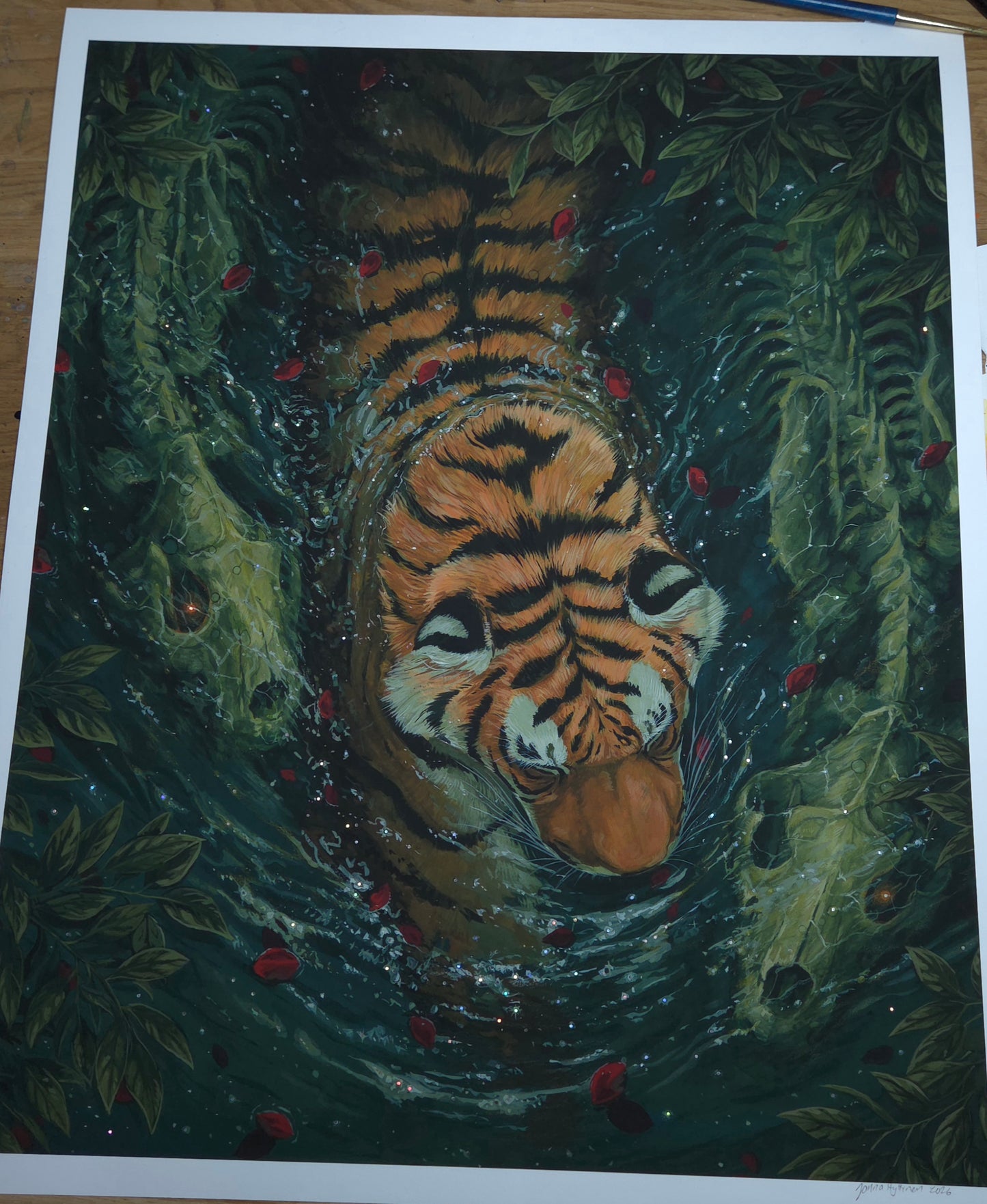 Below The Surface Print