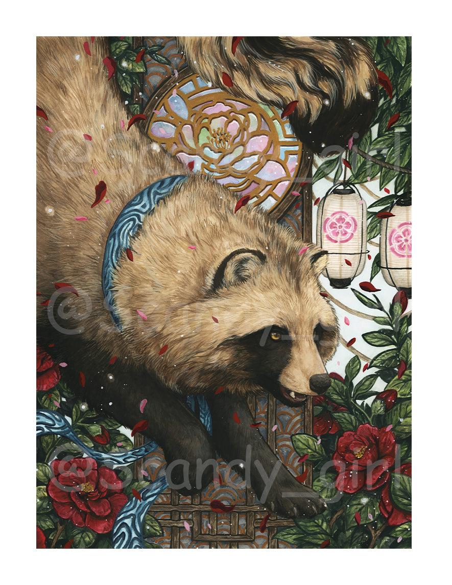 Tanuki Print
