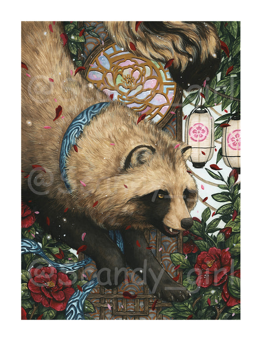 Tanuki Print