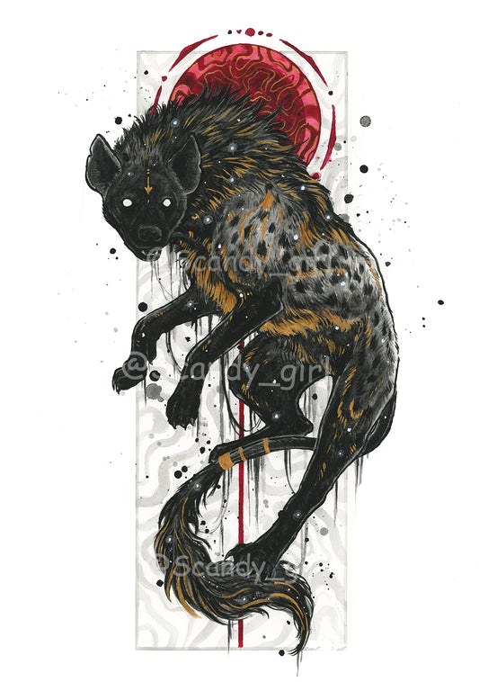 Mythtober Crocotta Print