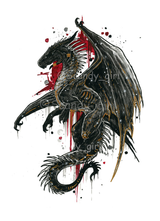 Mythtober Fafnir Print