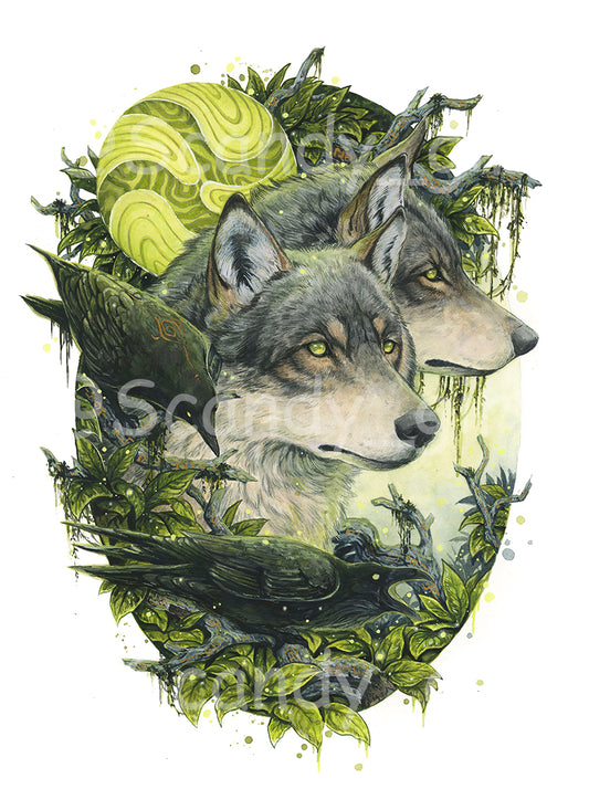 Raven Whisperers Print